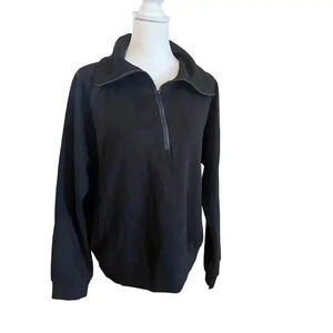ANRABESS ATHLEAISURE 1/4 ZIP WORKOUT TOP WOMENS SIZE MEDIUM